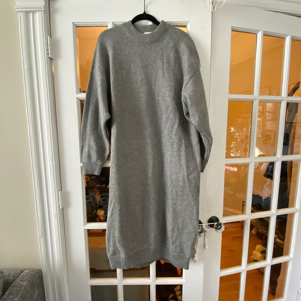 H&M long sweater dress